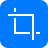 Crop PDF icon